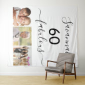 60 fabelhafte Foto Überraschung Party Geburtstag Wandteppich (Beispiel (Horizontal))