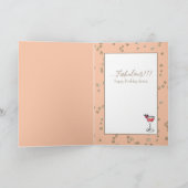 60 Fabulous Female Cartoon Margarita 60. Geburtsta Karte (Innenseite)