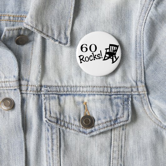 60 Felsen (Rocker) Button (Beispiel)