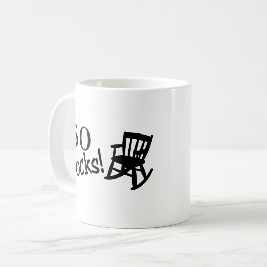 60 Felsen (Rocker) Kaffeetasse (Vorderseite Links)