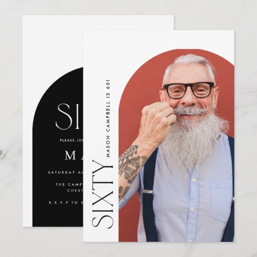 60. Foto 60. Einladung (Vorne/Hinten)