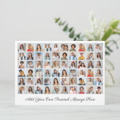 60 Foto Collage Ihre eigene Grußkarte hinzufügen (Stehend Vorderseite)