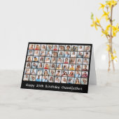 60 FotoCollage Fügen Sie einen beliebigen Namen un Karte (Gelbe Blume)