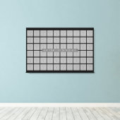 60 FotovorlagenCollage - Farbe bearbeiten Leinwanddruck (Insitu (Holzboden))