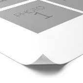 60 FotovorlagenCollage - Farbe bearbeiten Poster (Ecke)