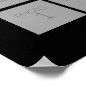 60 FotovorlagenCollage - Farbe bearbeiten Poster (Ecke)