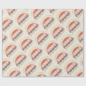 60. Geburtstag 1963 vollendet Geschenkpapier (Flach)