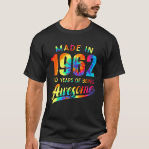 60. Geburtstag 60 Jahre alte Gefärbte Krawatte 196 T-Shirt