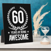 60. Geburtstag (60 Jahre Phantastisch) Fotoplatte (Seite)