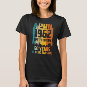 60. Geburtstag 60 Jahre Phantastisch seit April 19 T-Shirt