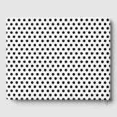 60. Geburtstag 60 & SENSATIONAL Polka Dot Modern Gästebuch (Rückseite)