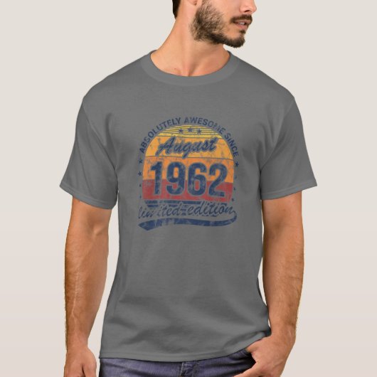60. Geburtstag absolut Phantastisch seit Vintagen  T-Shirt (Vorderseite)