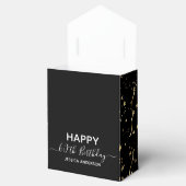 60. Geburtstag Blue Gold Glitzer Balloons Gefällig Geschenkschachtel (Geöffnet)