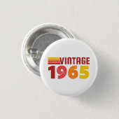 60. GEBURTSTAG BUTTON (Vorne & Hinten)
