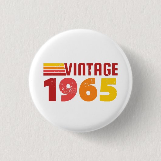 60. GEBURTSTAG BUTTON (Vorderseite)