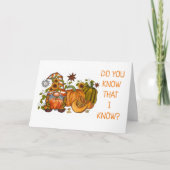 ***60. GEBURTSTAG*** COMICAL GNOME Card Karte (Vorderseite)