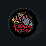 60. Geburtstag Cool Retro Es ist mein 60. Geburtst Button<br><div class="desc">60. Geburtstag Cool Retro Es ist meine 60. Geburtstagskarte</div>