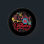 60. Geburtstag Cool Retro Es ist mein 60. Geburtst Button<br><div class="desc">60. Geburtstag Cool Retro Es ist meine 60. Geburtstagskarte</div>