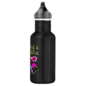 60. GEBURTSTAG DAZZLING DIVA DESIGN TRINKFLASCHE (Rechts)