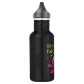 60. GEBURTSTAG DAZZLING DIVA DESIGN TRINKFLASCHE (Links)