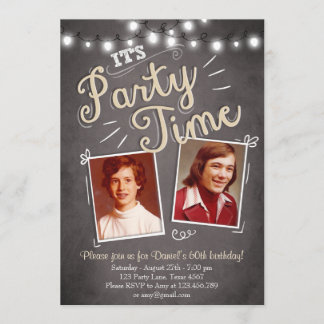 60. Geburtstag Einladung Vintag 60 Geburtstag