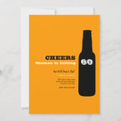 60. Geburtstag Einladungen - Bierjubeln! (Rückseite)