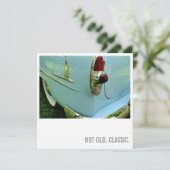 60. Geburtstag Einladungen - nicht alt. Klassisch (Stehend Vorderseite)