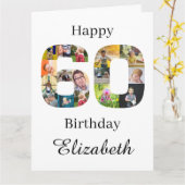 60. Geburtstag Erstellen Sie Ihre eigene Instagram Karte (Gelbe Blume)