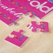 60. Geburtstag Fantastische Farben Rosa Puzzle (Seite)