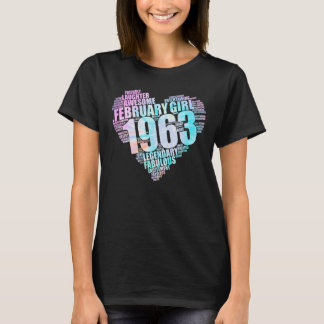 60. Geburtstag FEBRUARY MIRL 1963 Phantastisch fab T-Shirt