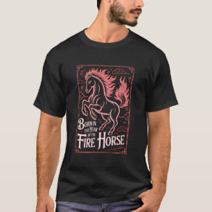 60. Geburtstag Feuerpferd Zodiac Chinesisch 2026 T-Shirt