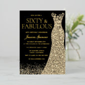 60. Geburtstag Folieneinladung (Stehend vorne)