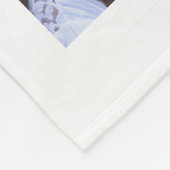 60. Geburtstag Foto Collage weiß Fleecedecke (Ecke)