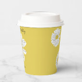 60. Geburtstag Frühlingsmessen Blumenkohl-Party Pappbecher (Links)