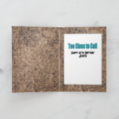 60. Geburtstag Funny Sarcastic Ethnic Male Cartoon Karte (Innenseite)