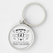 60. Geburtstag für Frauen Schlüsselanhänger (Vorne)