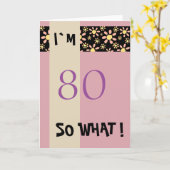 60. Geburtstag für Ihr lustiges Motivierend Karte (Gelbe Blume)