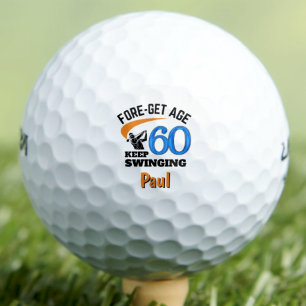 60. Geburtstag für Schwiegervater - 60 Jahre Klass Golfball