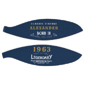 60. Geburtstag Geboren 1963 Name Legend Blue Gold  Basketball (Panele)