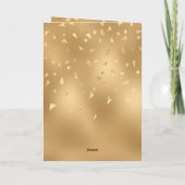 60. Geburtstag Glitzer Sparkle Fabulous für sie Karte (Rückseite)