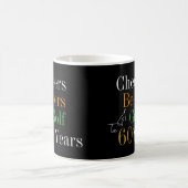 60. Geburtstag Golf Cheers Beers Kaffeetasse (Mittel)