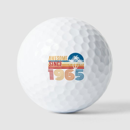 60. GEBURTSTAG GOLFBALL (Vorderseite)