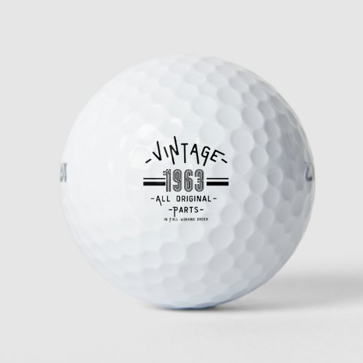 60. Geburtstag Golfball (Vorderseite)
