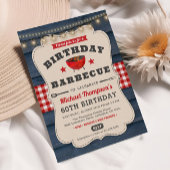 60. Geburtstag GRILLEN Summer Barbecue Party Einladung