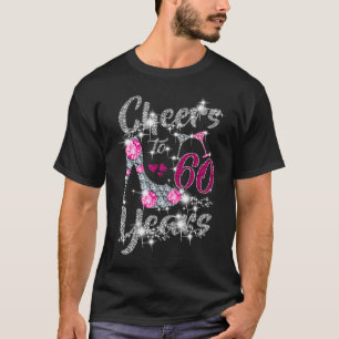 60. Geburtstag heiß auf 60 Jahre alten Wein hier h T-Shirt