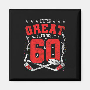 60. Geburtstag Hockey Fans Es ist großartig 60 Jah Magnet