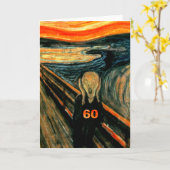 60. Geburtstag Karte (Gelbe Blume)