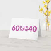 60. Geburtstag Karte (Gelbe Blume)