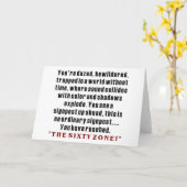 60. Geburtstag Karte (Gelbe Blume)