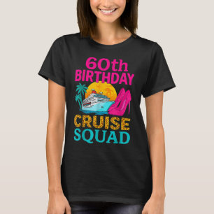 60. Geburtstag Kreuzplatz 60 Jahre alter Urlaub P T-Shirt